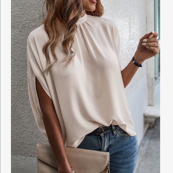 Boho Oversized Loose Fit Dolman Sleeve Top Blouse GREEN - Picture 7 of 14